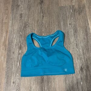 Champion Women's Teal Sports Bra. Size Small.